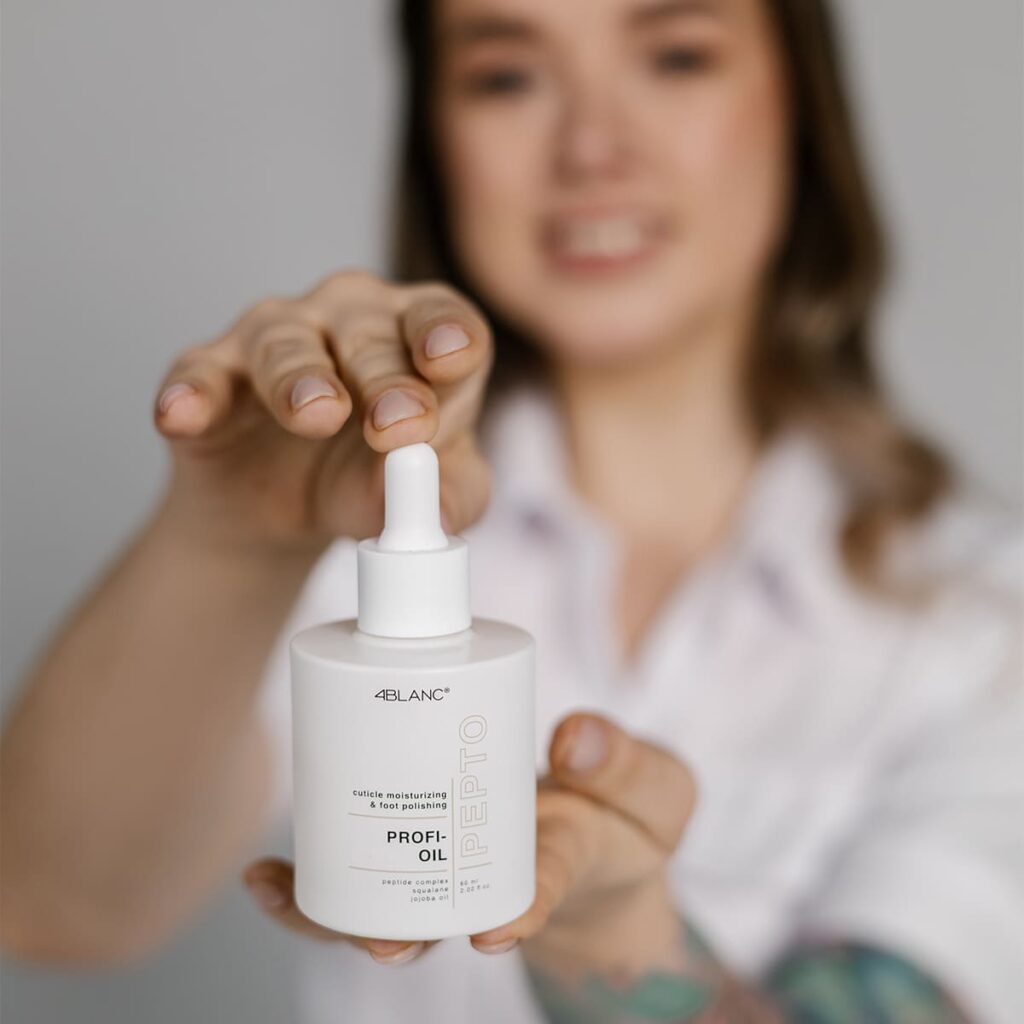 Пептидное масло для маникюра и педикюра 4BLANC-60мл-7