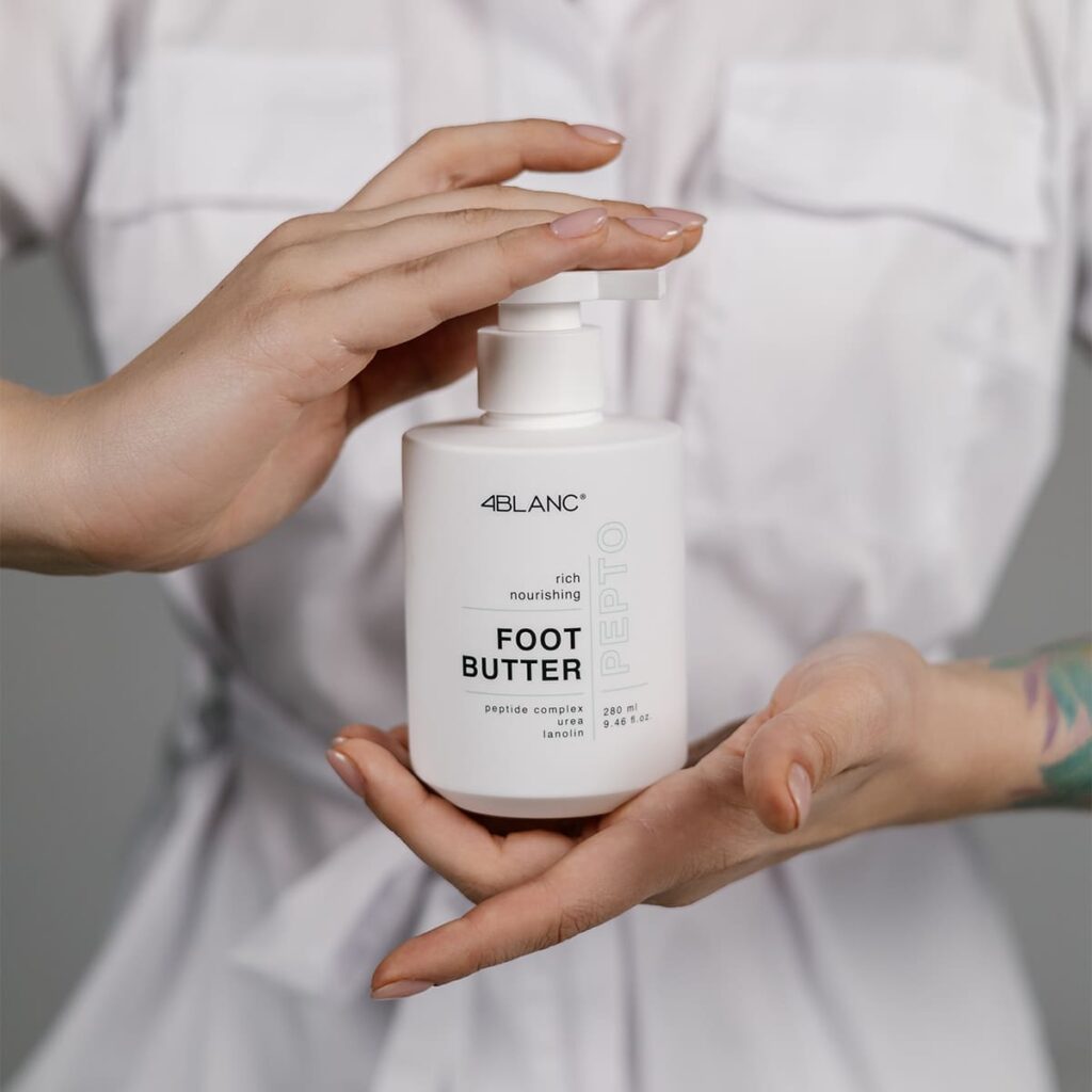 Пептидный крем-баттер для ног 4BLANC-280мл-6